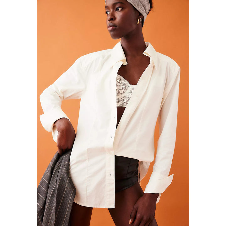 Free People Kacey Shirt Tunic Top