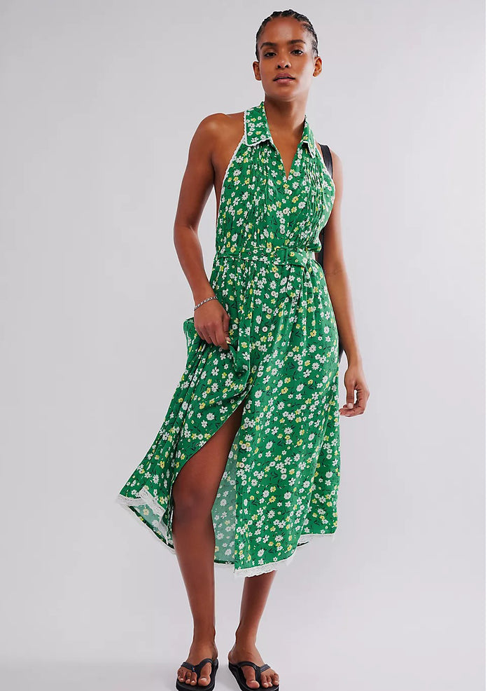 Free People Slice Of Life Midi Dress