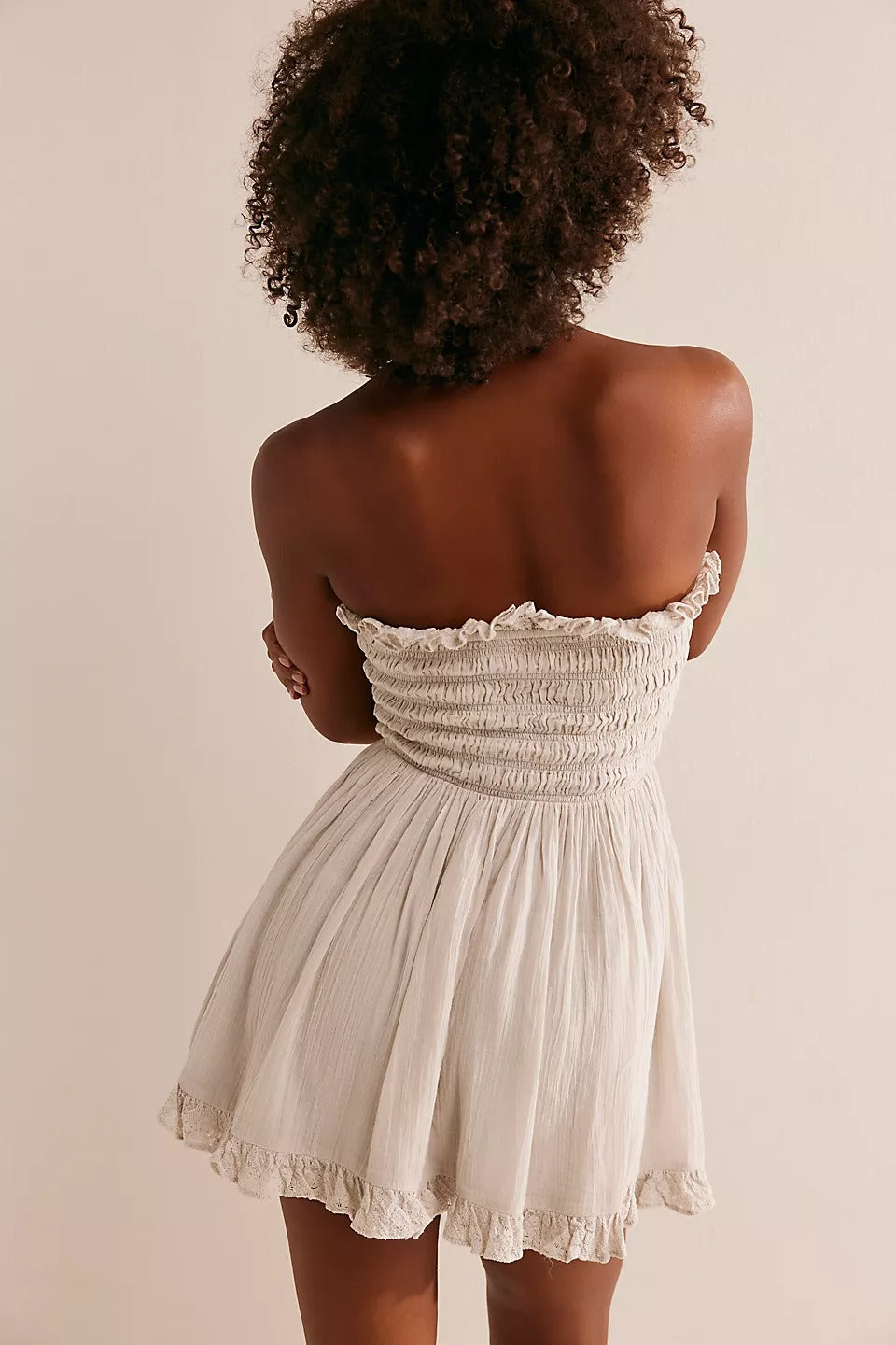 Free People Free-est Josephine Bustle Tube Mini Dress