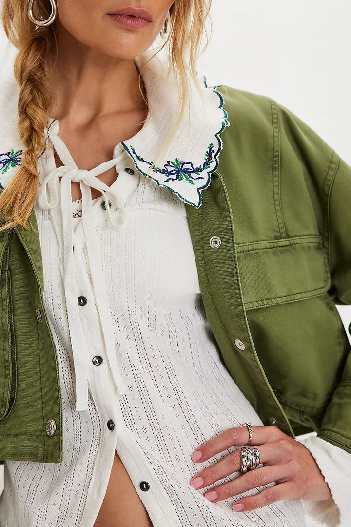 Free People Juniper Long Sleeve Cardi Top