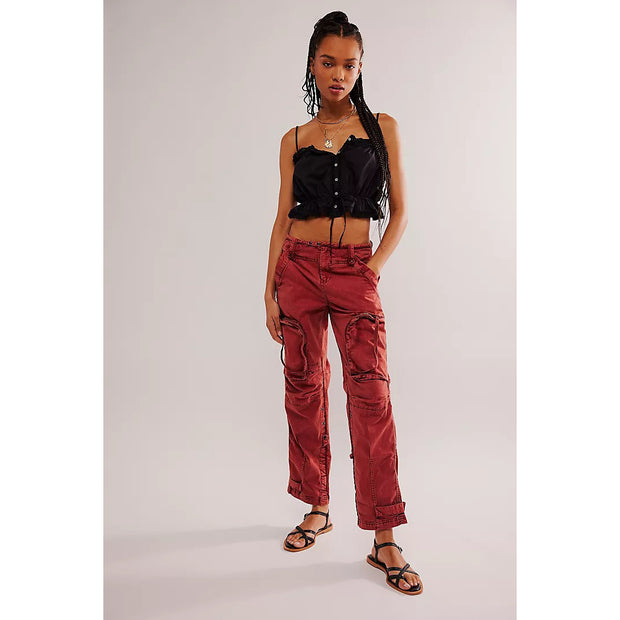 Free People We The Free Can't Compare Slouch Cargo Pants