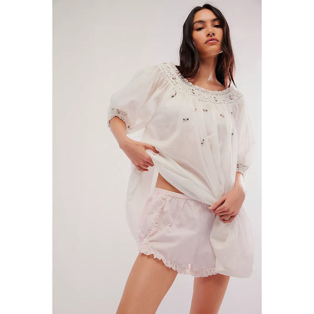 Free People Atlas Rose Tunic Mini Dress