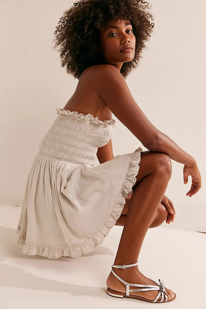 Free People Free-est Josephine Bustle Tube Mini Dress