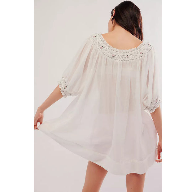 Free People Atlas Rose Tunic Mini Dress