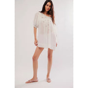 Free People Atlas Rose Tunic Mini Dress