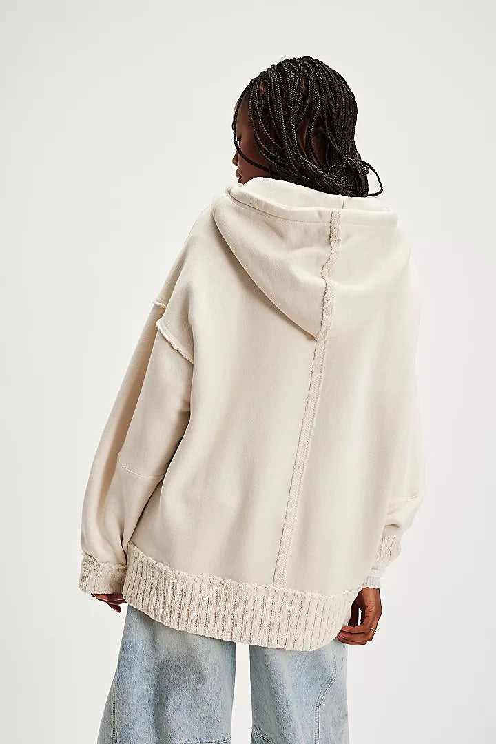 Free People We The Free Stand Up Hoodie Top