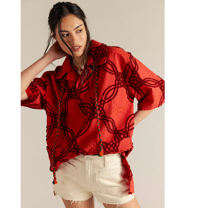 Free People We The Free Malta Terry Tunic Top