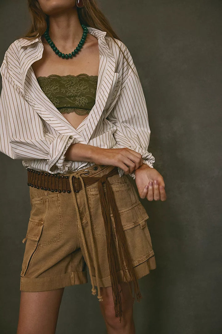 Free People Frankie Washed Shorts