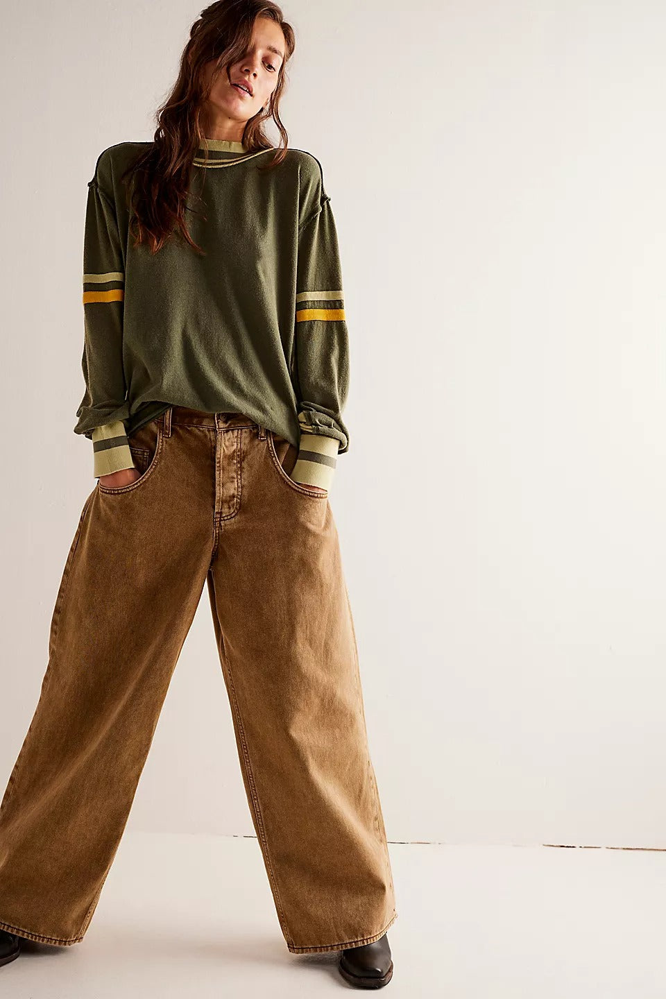 Free People We The Free Full Speed T-shirt Tunic Top