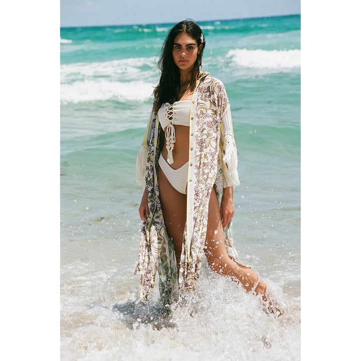 Intimately Free People Watching Waves Maxi Shirt Top