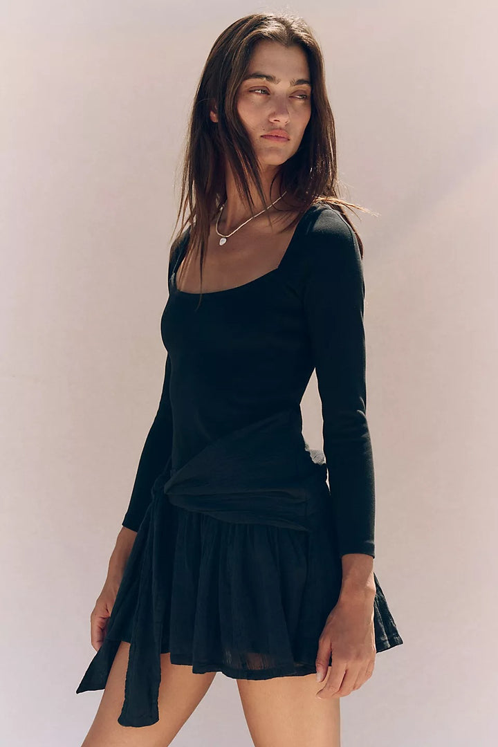 Free People Free-est Lexi Drop-Waist Mini Dress