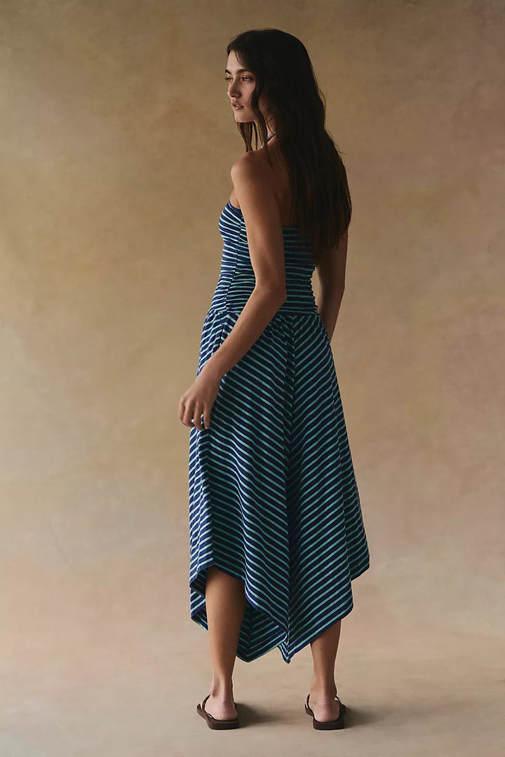 Free People Free Est Daley One-Piece Strip Tube Jumpsuit Dress