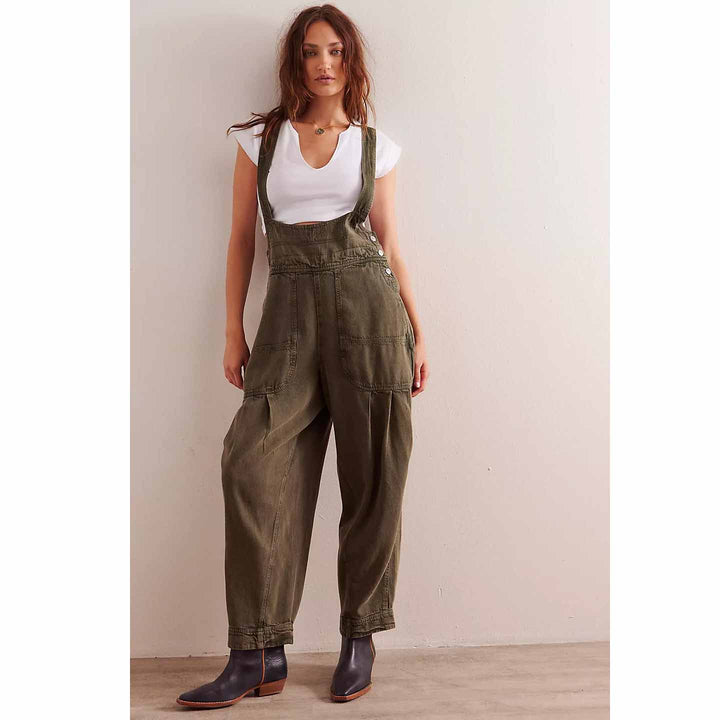 Free People We The Free Felix Tapered Overalls Jumpsuit