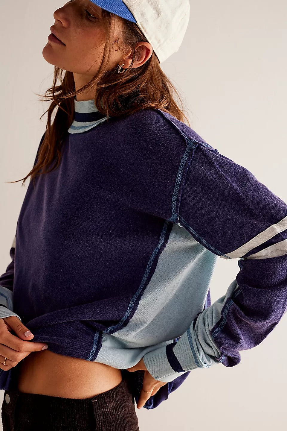 Free People We The Free Full Speed T-shirt Tunic Top