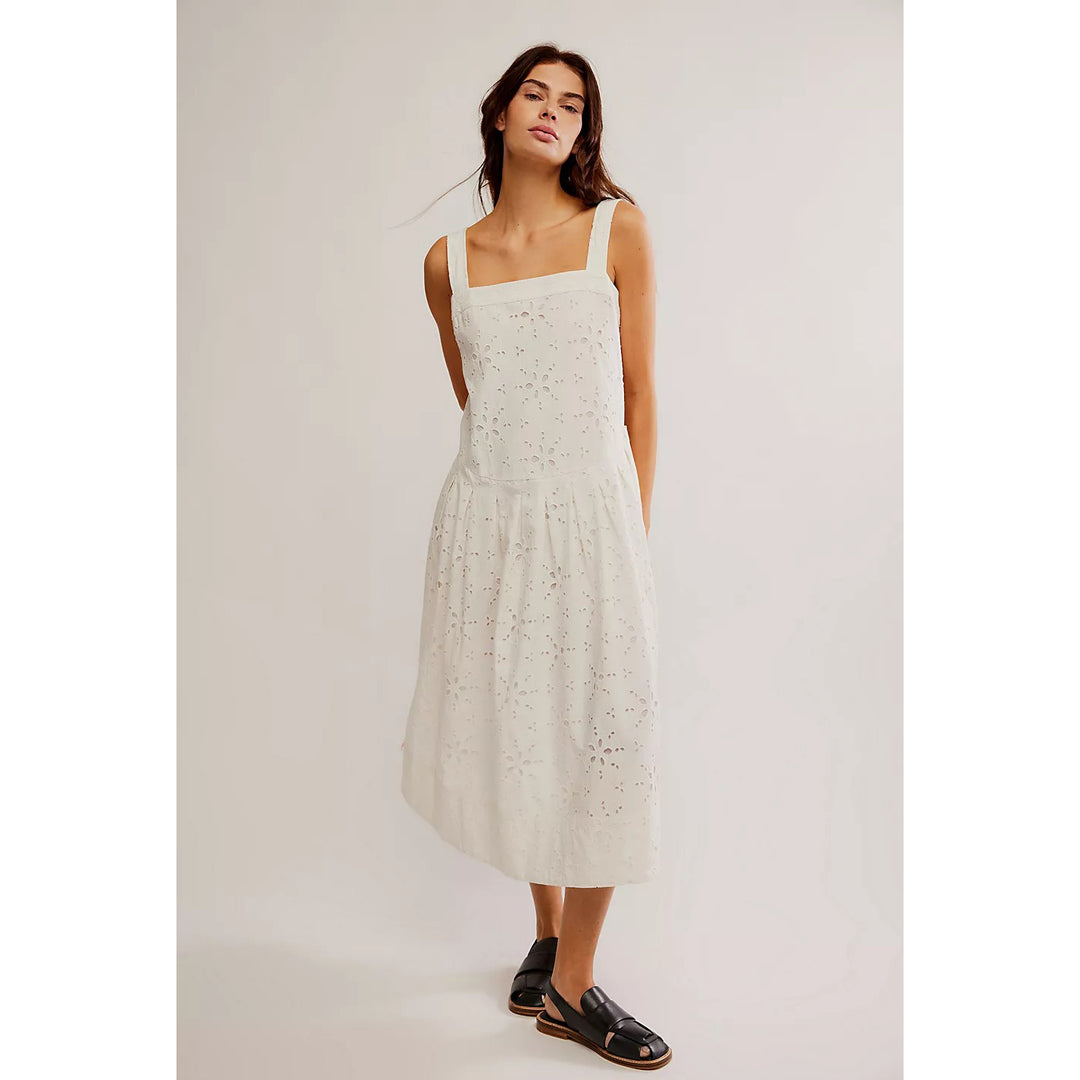 Free People Primavera Eyelet Midi Dress Free People Primavera Eyelet Midi Dress