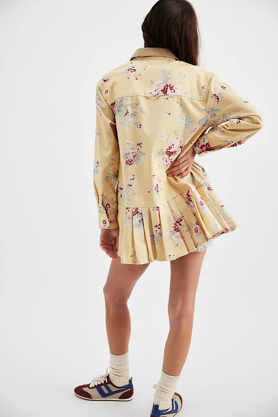 Free People Connor Printed Mini Dress