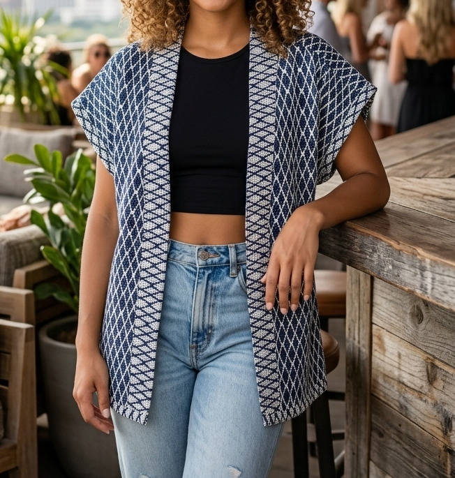 Ecote Urban Outfitters Embroidered Tunic Coverup