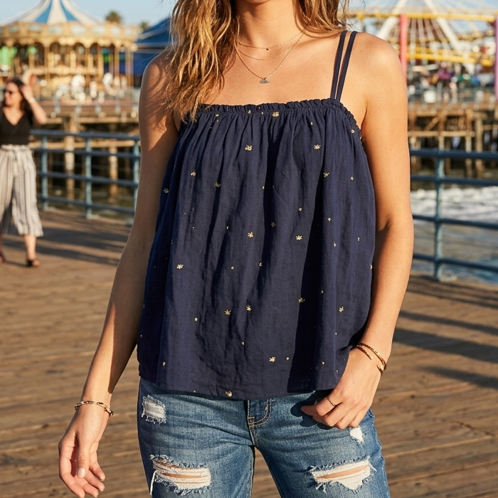 Des Petits Hauts Etournelle Blouse Top