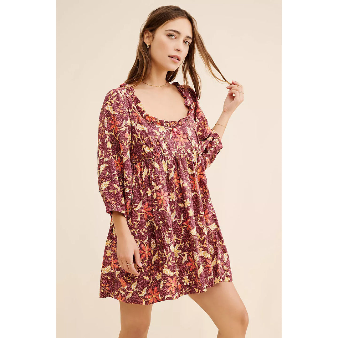 free people lola mini dress Lola Floral Mini Dress