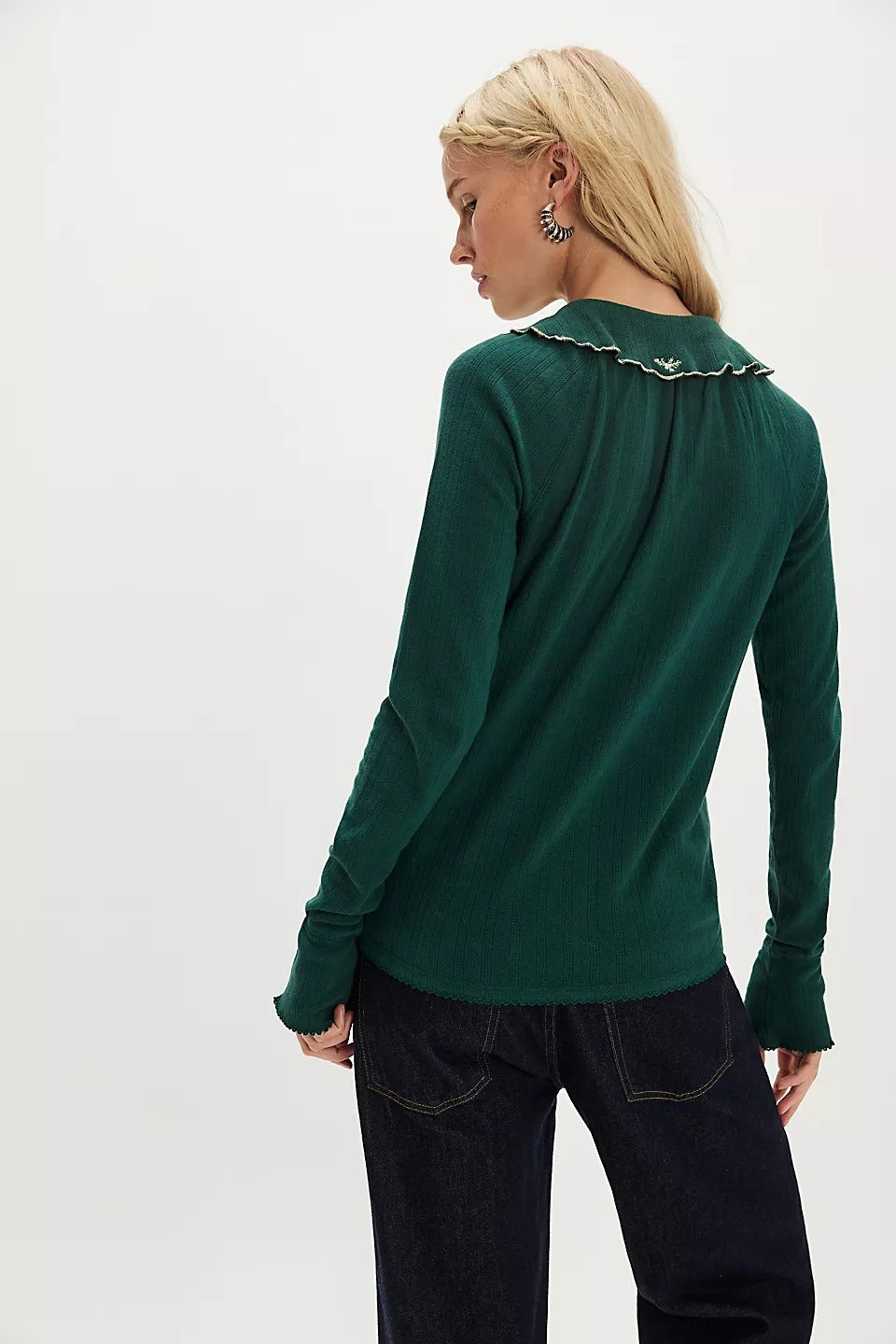 Free People Juniper Long Sleeve Cardi Top