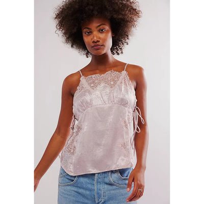 Intimately Free People Shimmer On Cami Blouse Top