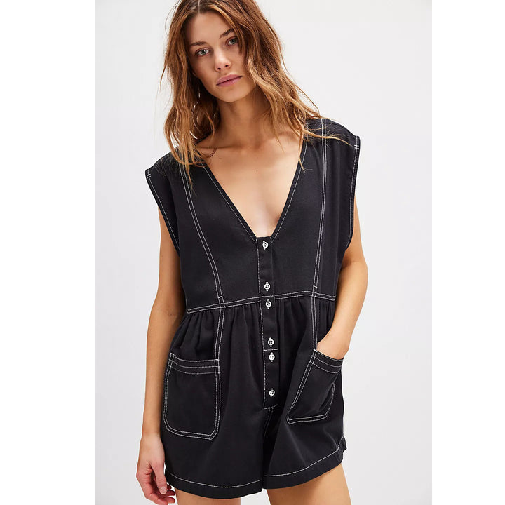 Free People Declan Romper Dress