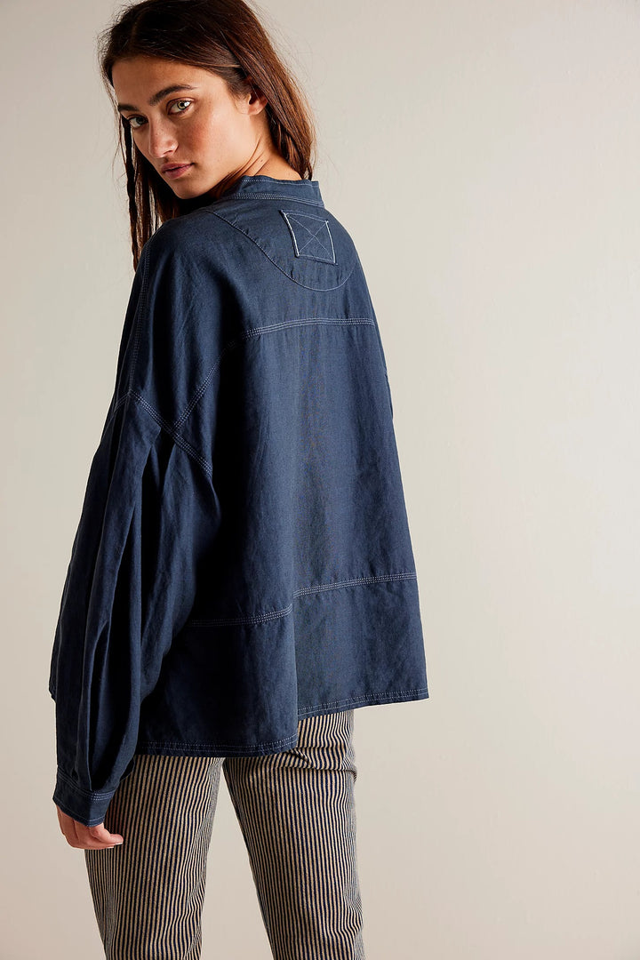 Free People We The Free Jude Soft Linen Shirt