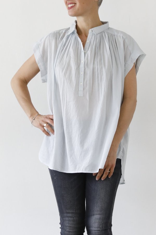 Nili Lotan Normandy Shirt Tunic Top
