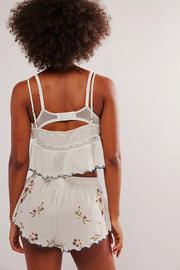 Intimately Free People Kate Embroidered Cami Tank Top