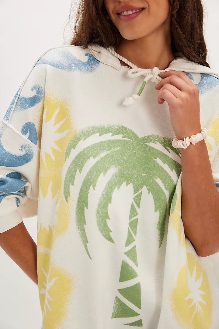 Free People We The Free Air It Out Hoodie Top