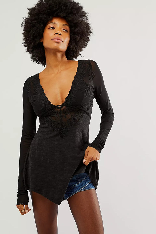 Free People Rendezvous Tunic Top