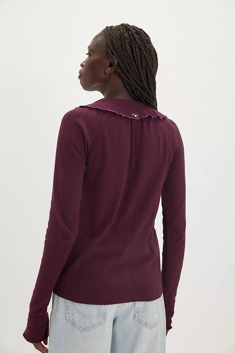 Free People Juniper Long Sleeve Cardi Top