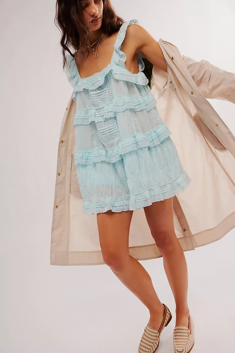 Intimately Free People Tiered And True Romper