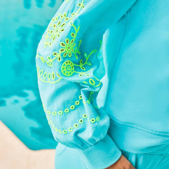 Lilly Pulitzer Alla Terry Sweatshirt Top