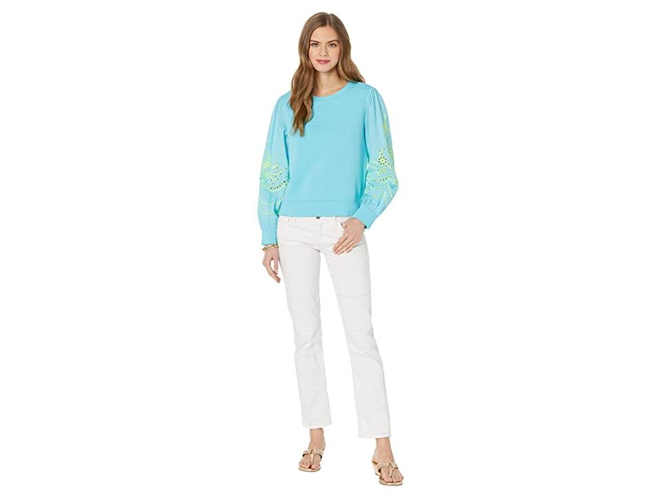 Lilly Pulitzer Alla Terry Sweatshirt Top