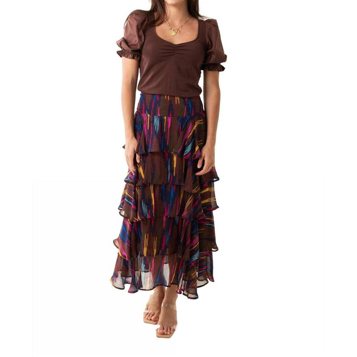 Anthropologie Love The Label Fayette Maxi Skirt