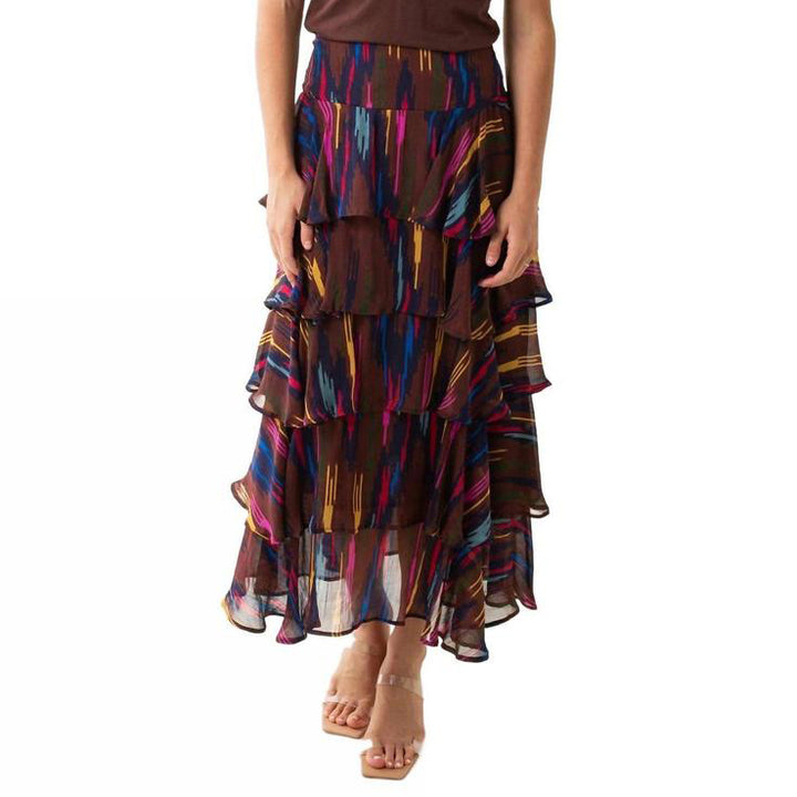 Anthropologie Love The Label Fayette Maxi Skirt