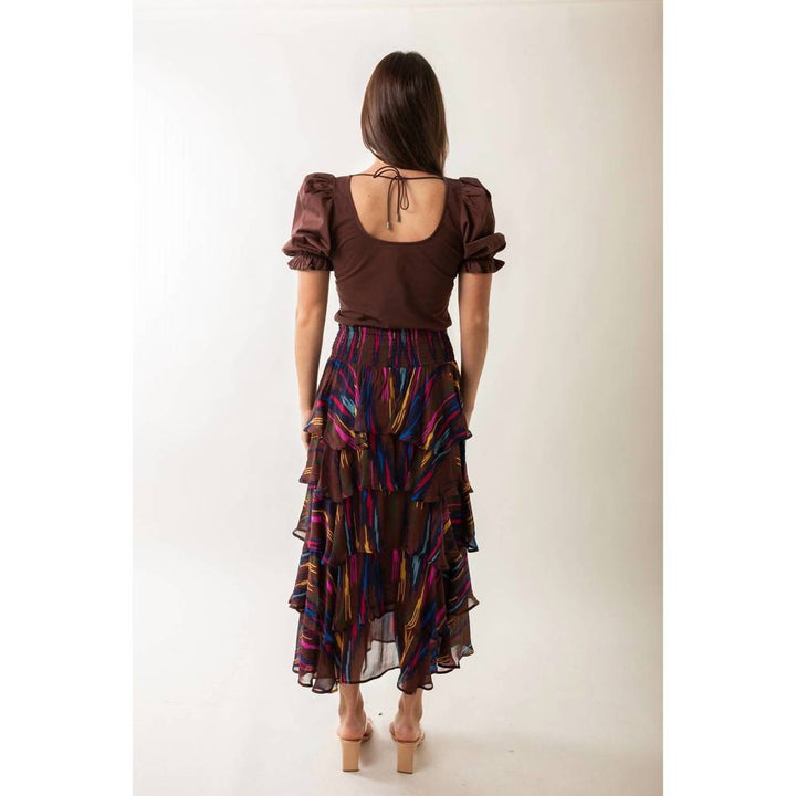 Anthropologie Love The Label Fayette Maxi Skirt