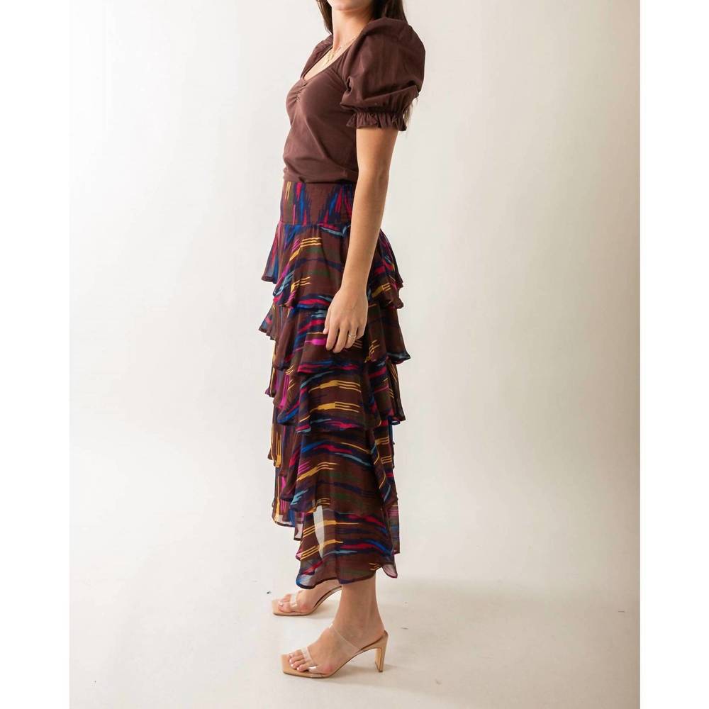 Anthropologie Love The Label Fayette Maxi Skirt