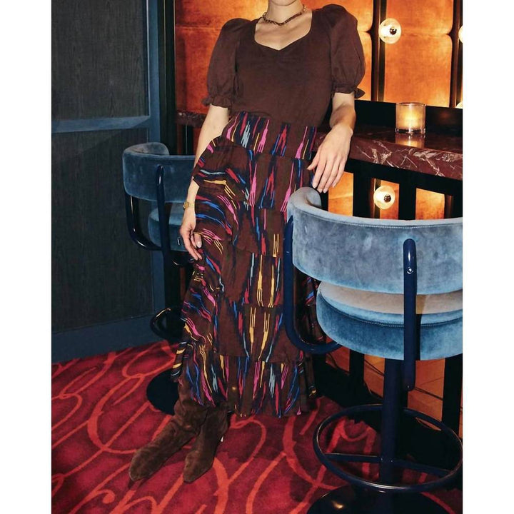 Anthropologie Love The Label Fayette Maxi Skirt