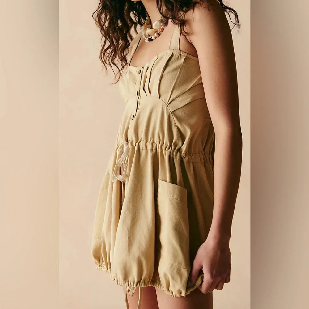 Free People Free-est Taste of Sunlight Tunic Mini Dress