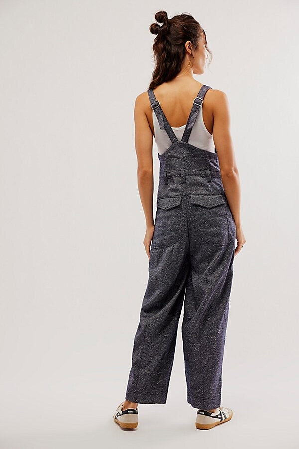 Free People Leonie Menswear One-Piece Jumpsuit