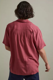 Urban Outfitters UO Buttondown Pop Art Graphic Camp Collar Shirt Men's