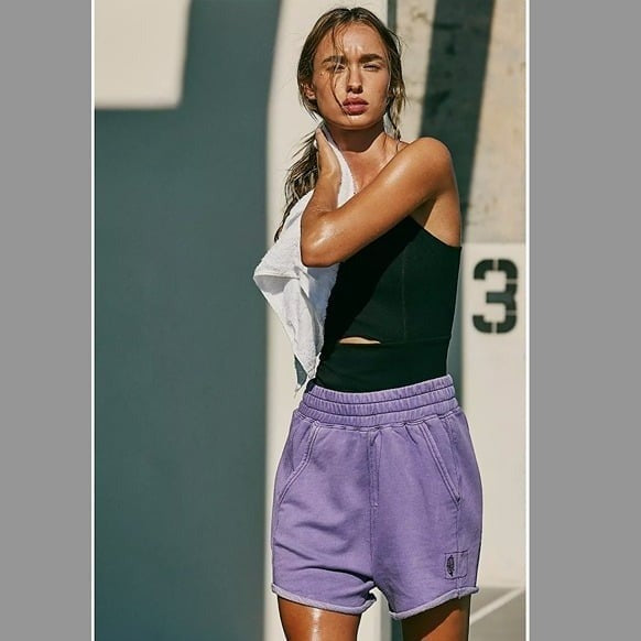 Free People FP Movement All Star Solid Shorts