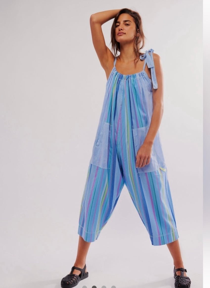 Free People Intimately Dream In Color Convertible Jumpsuit
