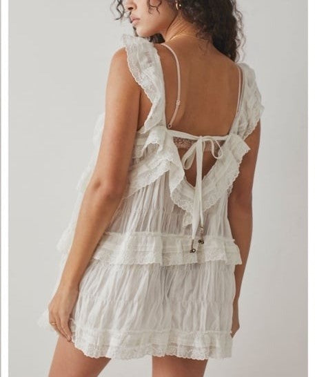 Intimately Free People Tiered And True Romper