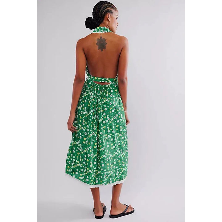 Free People Slice Of Life Midi Dress