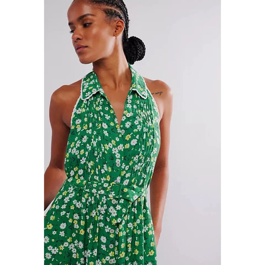 Free People Slice Of Life Midi Dress