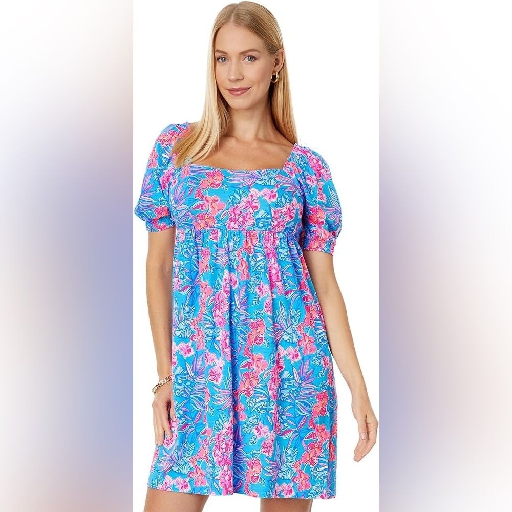 Lilly Pulitzer Delaney Short Sleeve Mini Dress