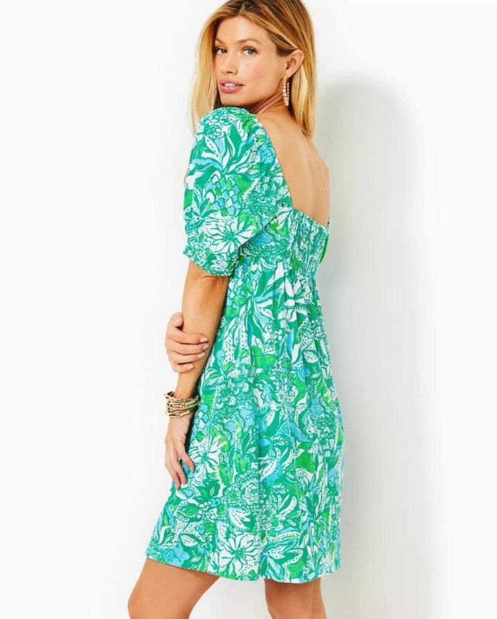 Lilly Pulitzer Delaney Short Sleeve Mini Dress